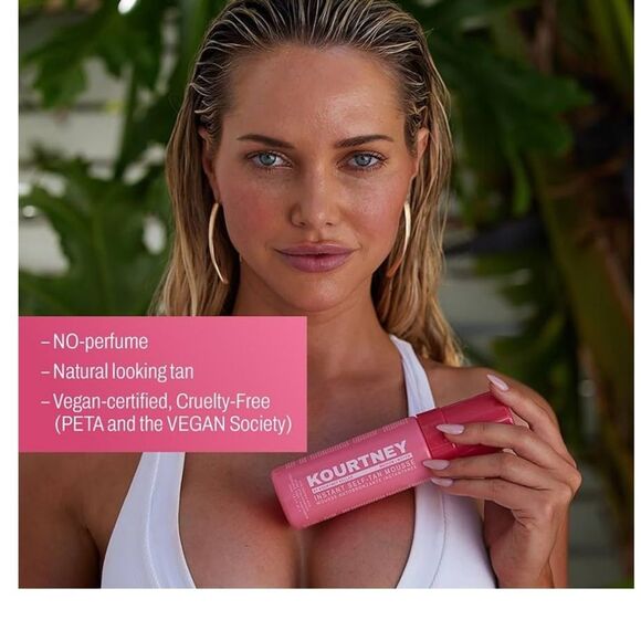 Kourtney Instant Self-Tan Mousse - Picture 2 of 9